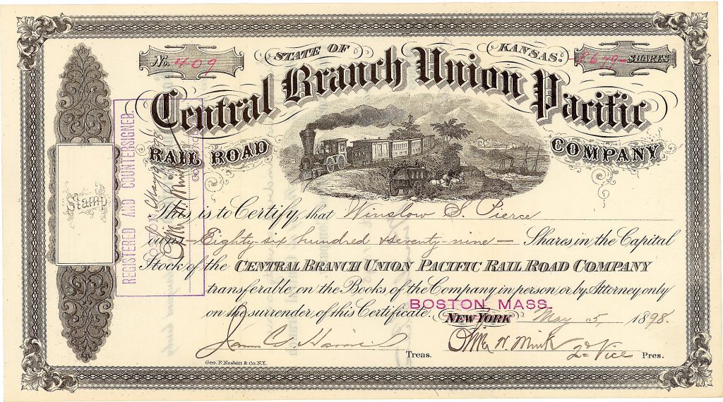 Central Branch Union Pacific Rail Road Company