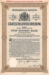 Grossherzogtum Hessen, 1904