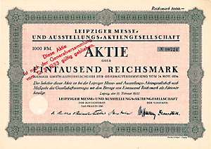 Leipziger Messe- und Ausstellungs-AG, 1925