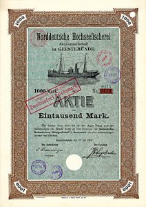 Norddeutsche Hochseefischerei AG, 1907