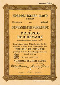 Norddeutscher Lloyd, 1926
