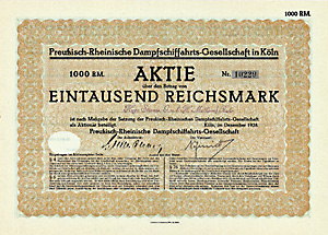 Preussisch-Rheinische Dampfschiffahrts-Gesellschaft, 1928