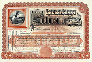 Lackawanna & Southwestern Railroad, 1890