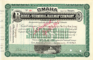 Omaha Bridge & Terminal Railway, 1903