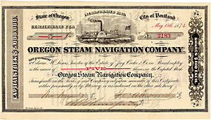 Oregon Steam Navigation Co., 1874