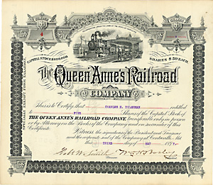 Queen Anne’s Railroad, 1897