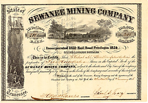 Sewanee Mining Co., 1855