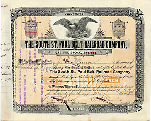 South St. Paul Belt Railroad, 1895