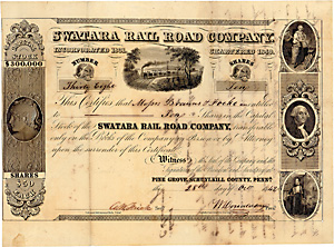 Swatara Railroad, 1842