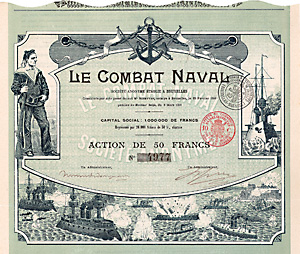Le Combat Naval S.A., 1899