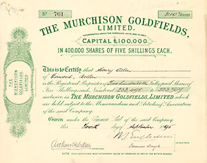 Murchison Goldfields Ltd., 1895
