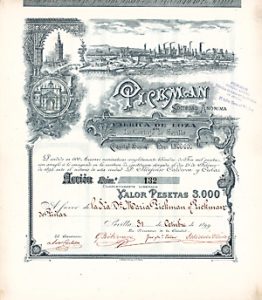 PICKMAN S.A. Fábrica de Loza en La Cartuja de Sevilla, 1899