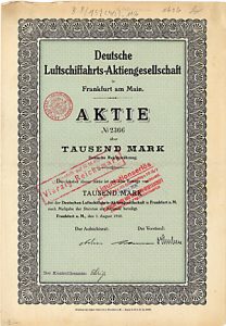 Deutsche Luftschiffahrts-AG, 1910